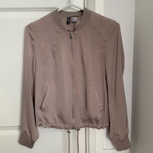 Mauve Bomber Jacket